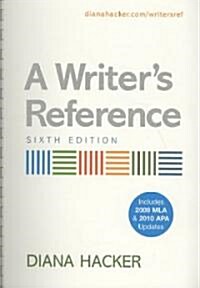 A Writers Reference (Paperback, 6th, PCK, Spiral)