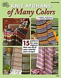 Knit Afghans of Many Colors (Paperback)