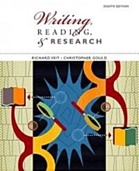 Writing, Reading, and Research (Paperback, 8th)