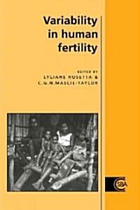 Variability in Human Fertility (Paperback)
