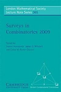 Surveys in Combinatorics 2009 (Paperback)