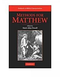 Methods for Matthew (Paperback)