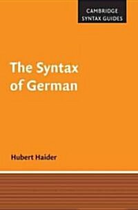 The Syntax of German (Hardcover)