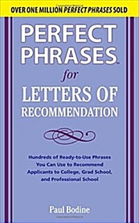Perfect Phrases for Letters of Recommendation (Paperback)