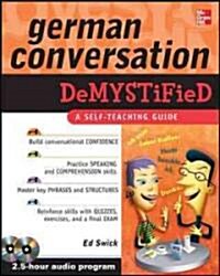German Conversation Demystified [With 2 CDs] (Paperback)