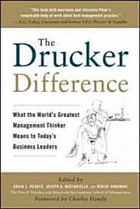 The Drucker Difference: What the Worlds Greatest Management Thinker Means to Todays Business Leaders                                                 (Hardcover)