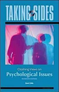 Taking Sides: Clashing Views on Psychological Issues (Paperback, 16th)
