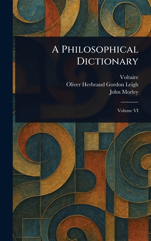 A Philosophical Dictionary (Hardcover)