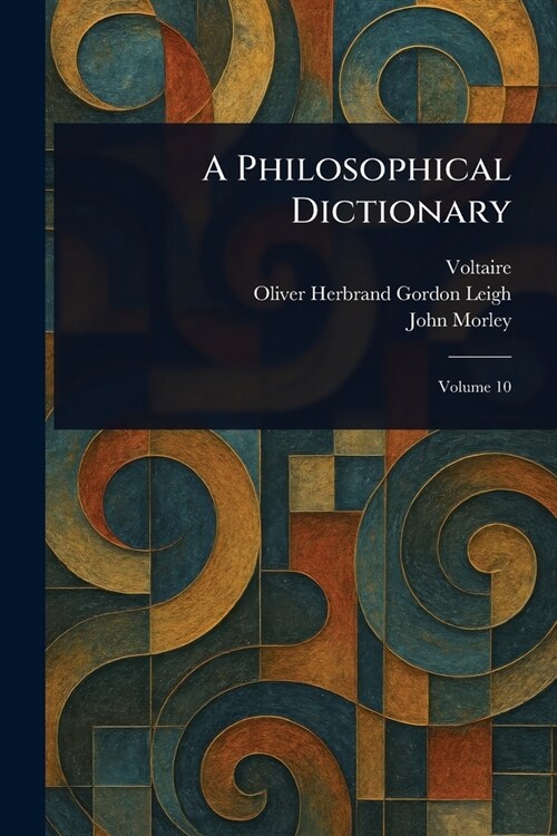A Philosophical Dictionary (Paperback)