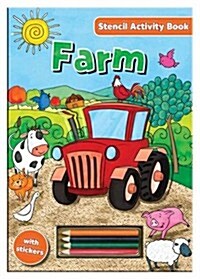 Activity Stencil Books - Farm : Colouring & Activity (Novelty Book, New ed)