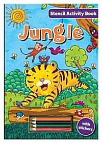 Stencil Activity Book - Jungle (Novelty Book)