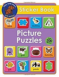 Puzzles and Games Sticker Book (Paperback)