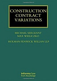 Construction Contract Variations (Hardcover)