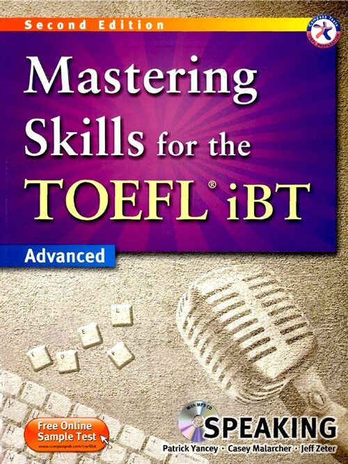 [중고] Mastering Skills for the TOEFL iBT Speaking : Advanced (2nd Edition, Paperback + MP3 CD 1장)