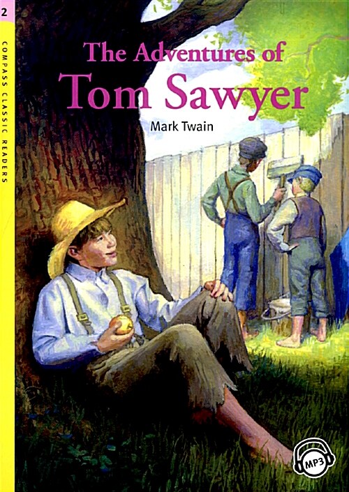 [중고] Compass Classic Readers Level 2 : The Adventures of Tom Sawyer (Paperback + MP3 CD)