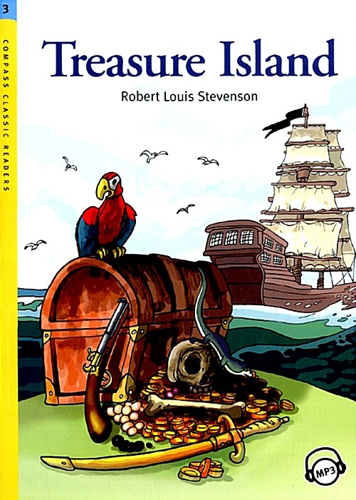 [중고] Compass Classic Readers Level 3 : Treasure Island (Paperback + MP3 다운로드)