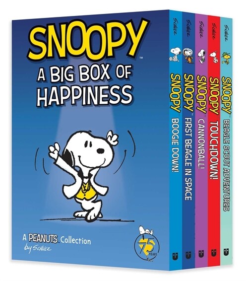 Snoopy: A Big Box of Happiness (Paperback)