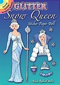 Glitter Snow Queen Sticker Paper Doll (Paperback)