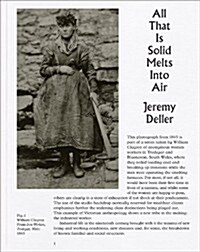 All That is Solid Melts into Air : Jeremy Deller (Paperback)