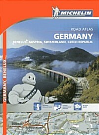 Michelin Germany/Austria/Benelux/Switzerland Road Atlas (Spiral, 13)