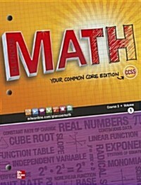 Glencoe Math, Course 3, Student Edition, Volume 1 (Paperback)