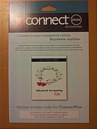 Connect Plus  Accounting 1 Semester Access Card for Advanced Accounting (Printed Access Code, 12th)