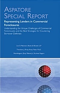 Representing Lenders in Commercial Foreclosures: Understanding the Unique Challenges of Commercial Foreclosures and the Best Strategies for Countering (Paperback)