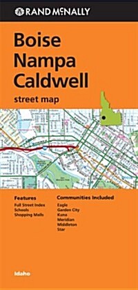 Rand McNally Folded Map: Boise, Nampa and Caldwell Street Map (Folded)