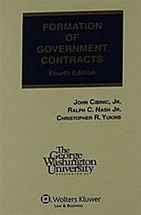 Formation of Government Contracts (Paperback, 4)