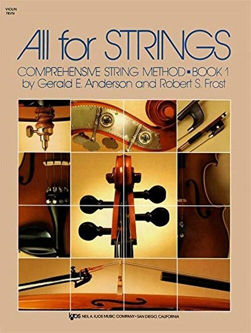 All For Strings Book 1 - Violin (Paperback)