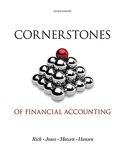 CengageNOW with eBook Instant Access Code for Rich/Jones/Mowen/Hansens Cornerstones of Financial Accounting (CD-ROM, 3rd)