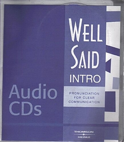 Well Said Intro CDs (Board Book)