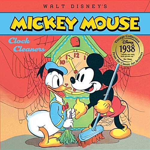 Disney Vintage Collection: Mickey Mouse Clock Cleaners (Paperback)
