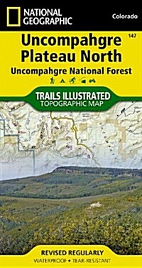 Uncompahgre Plateau North Map [Uncompahgre National Forest] (Folded, 2019)