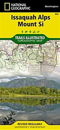 Issaquah Alps, Mount Si Map (Folded, 2020)