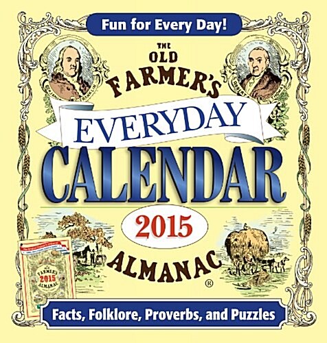 The Old Farmers Almanac 2015 Everyday Calendar (Paperback, Page-A-Day )