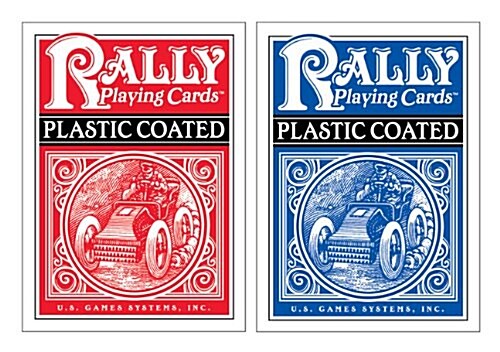 Plastic-Coated Rally Playing Cards (Paperback)