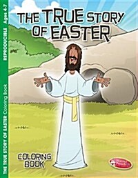 The True Story of Easter Coloring Book (Paperback)