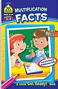 Multiplication Facts, Grades 3-4 (A Little Get Ready! Book) (Perfect Paperback)