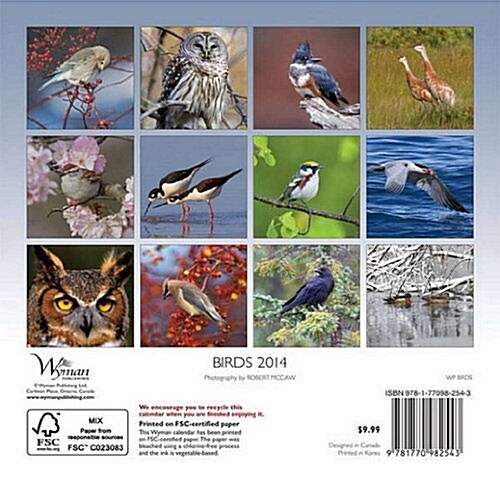 Birds 2014 Mini Calendar (Calendar)