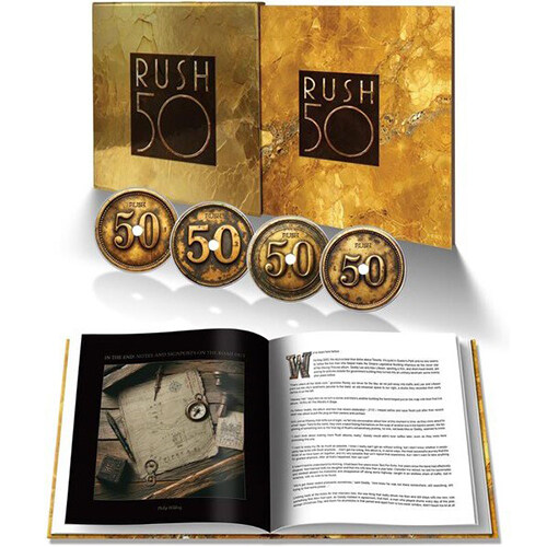 [수입] Rush - Rush 50 [Limited][4CD Box Set]