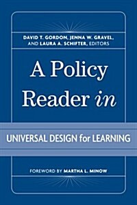 A Policy Reader in Universal Design for Learning (Paperback)