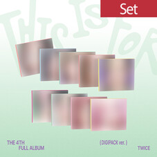 [SET] 트와이스 - 정규 4집 THIS IS FOR (DIGIPACK ver.)[9종 세트]