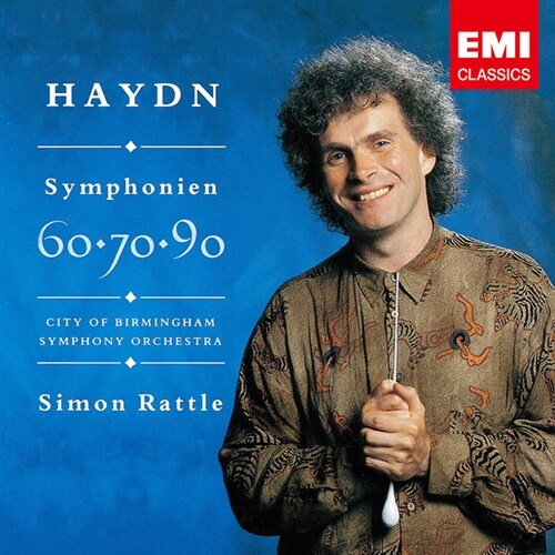 [중고] Simon Rattle - 하이든: 교향곡 60, 70 