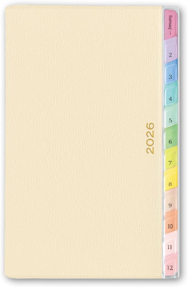 能率 ペイジェム 手帳 2026年 ウィ-クリ- コンパクト レフト ゴ-ルド 2210 (2025年 12月始まり)