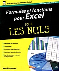 Formules et fonctions pour Excel pour les nuls (Paperback)