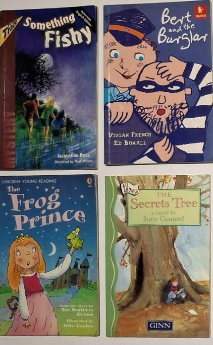 [중고] Something Fishy + Bert and the Burglar + The Frog Prince + THE Secrets Tree
