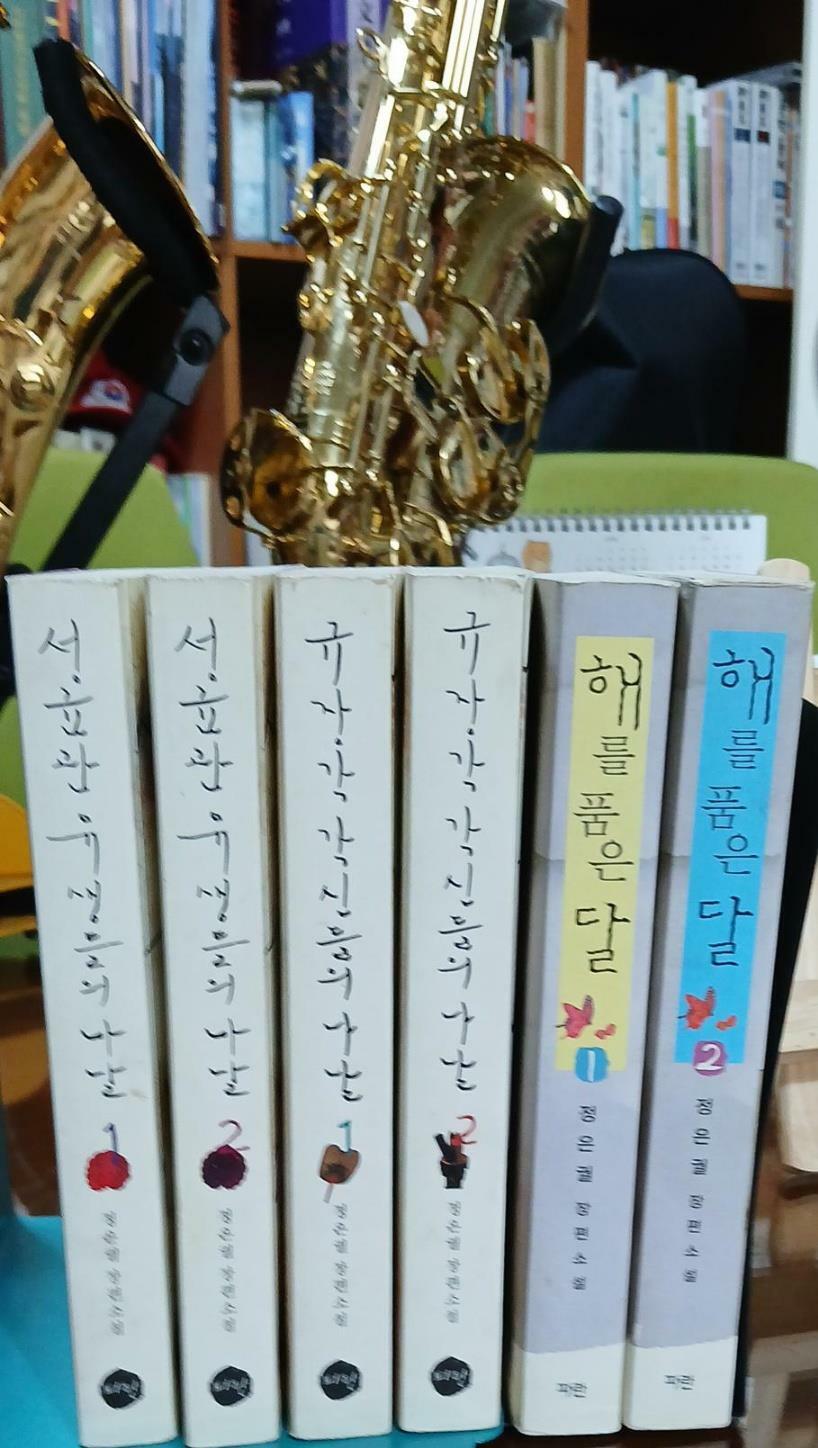 [중고] 정은궐작품모음-성균관유생들의나날1.2권/규장각각신들의나날1.2권/해를품은달1.2권
