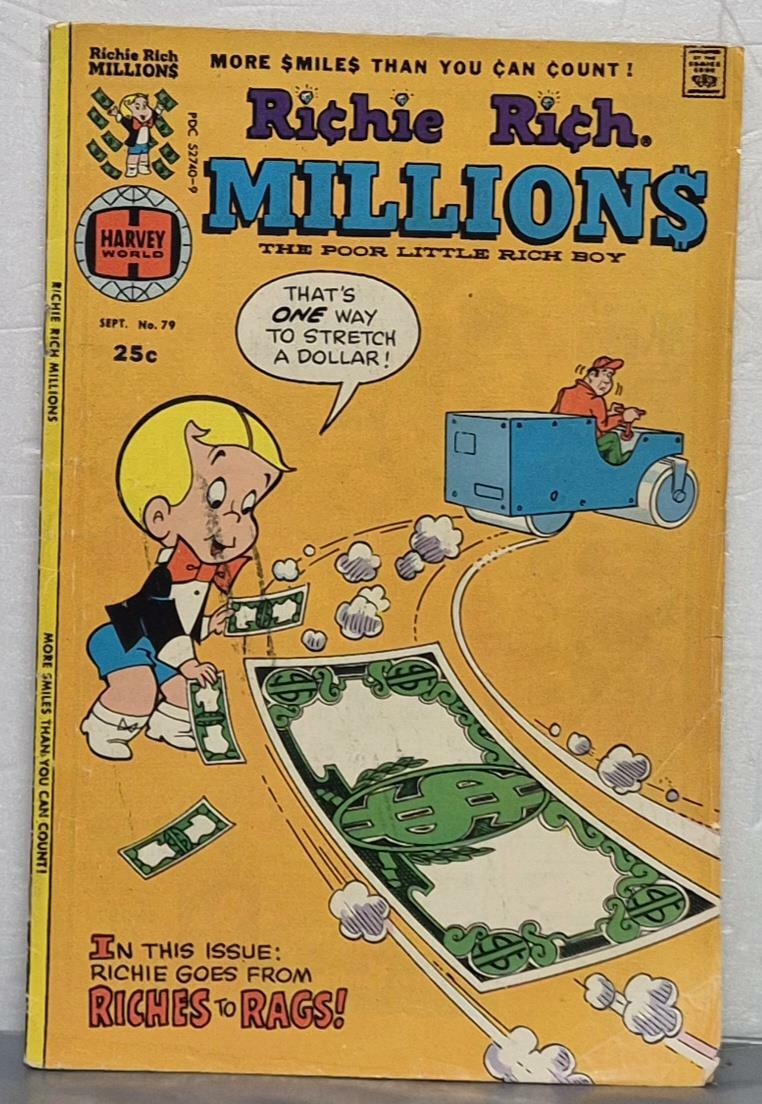 [중고] HARVEY WORLD Richie Rich MILLIONS NO.79(1976)