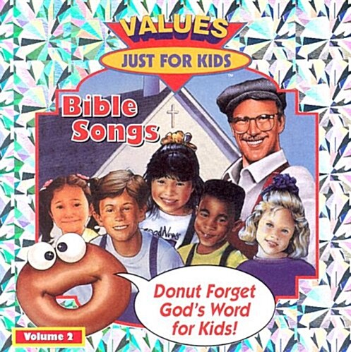 Values Just For Kids-Bible Songs Volume 2 (Donut Man) (Audio CD)
